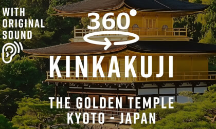 Kinkakuji Temple – Kyoto, Japan 🇯🇵 | Walking Tour 360° VR Video Kinkakuji Temple – Kyoto, Japan 🇯🇵 | Walking Tour 360° VR
