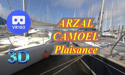 VR180 3D - 6K - ARZAL. Le port de plaisance VR Video VR180 3D - 6K - ARZAL. Le port de plaisance VR
