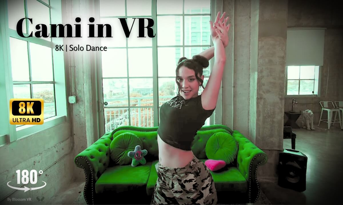 Cami vibing — full 180° experience, filmed in Miami.