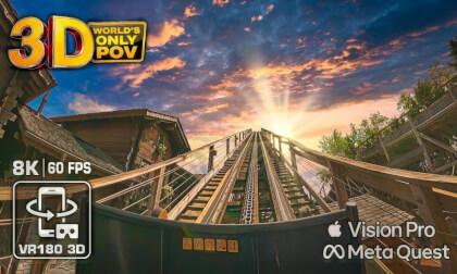 Heidi The Ride - 8K 3D VR180 ultimate POV VR Roller Coaster Experience - Plopsaland applevisionpro Metaquest