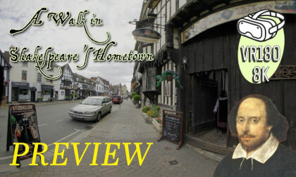 Walk In Shakespeare’s Footsteps! 🏡 180° VR Tour Of Stratford-Upon-Avon’s Historic Streets Preview Walk In Shakespeare’s Footsteps! 🏡 180° VR Tour Of Stratford-Upon-Avon’s Historic Streets Preview