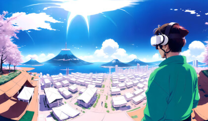 Neo Nippon: A Cyberpunk Odyssey in 360 Degrees Neo Nippon: A Cyberpunk Odyssey in 360 Degrees