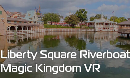 Ride Aboard Liberty Square Riverboat | 180VR 3D  | Magic Kingdom Frontierland Cruise/Tom Sawyer Ride Aboard Liberty Square Riverboat | 180VR 3D  | Magic Kingdom Frontierland Cruise/Tom Sawyer