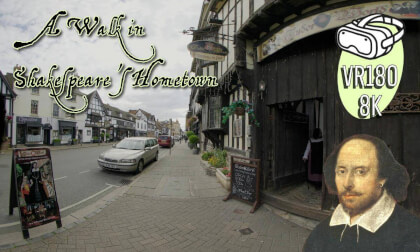 Walk In Shakespeare’s Footsteps! 🏡 180° VR Tour Of Stratford-Upon-Avon’s Historic Streets Walk In Shakespeare’s Footsteps! 🏡 180° VR Tour Of Stratford-Upon-Avon’s Historic Streets