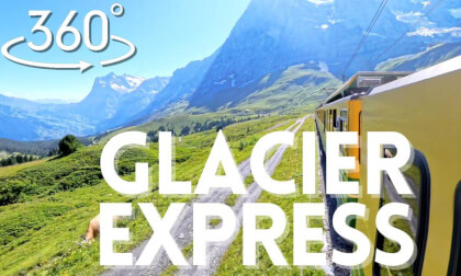Glacier Express 360° 8K | Swiss Alps Train Ride in VR VR Video Glacier Express 360° 8K | Swiss Alps Train Ride in VR VR