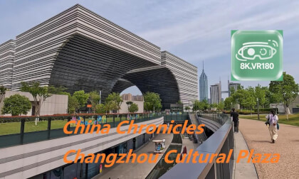 VR180,Changzhou Cultural Plaza VR Video VR180,Changzhou Cultural Plaza VR
