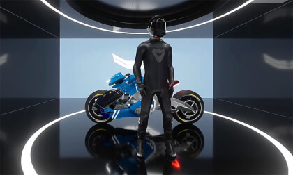 Futuristic Bike VR presentation Futuristic Bike VR presentation