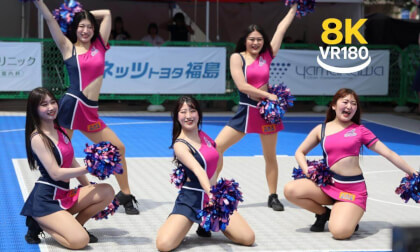 Ray-Glitters Cheerleaders | Fukushima 3x3 Cup Performance 8KVR180 VR Video Ray-Glitters Cheerleaders | Fukushima 3x3 Cup Performance 8KVR180 VR