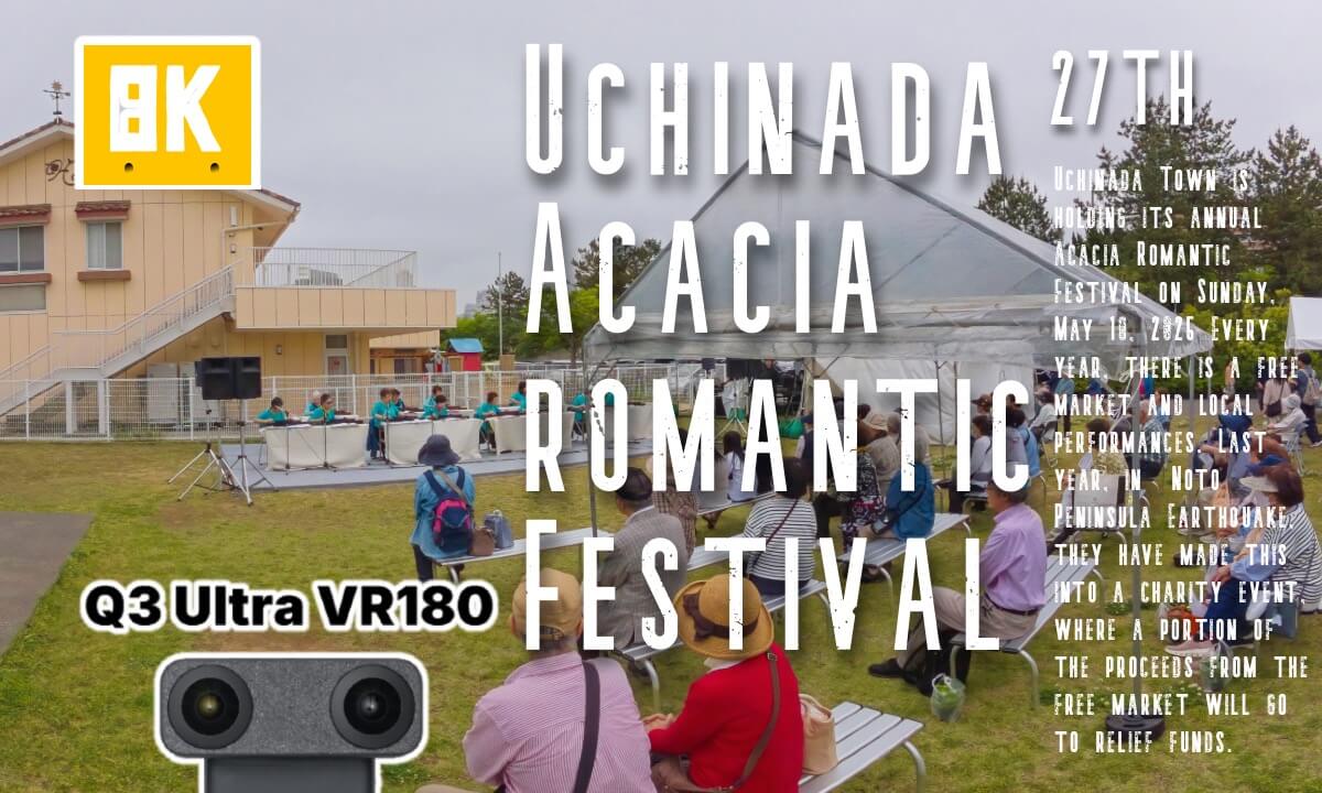 Annual Acacia Romantic Festival in Uchinada - Q3U VR180