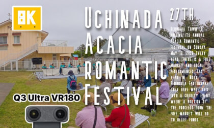 Annual Acacia Romantic Festival in Uchinada - Q3U VR180 Annual Acacia Romantic Festival in Uchinada - Q3U VR180