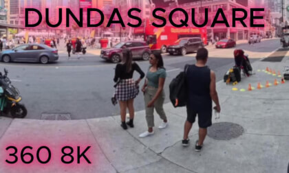 DUNDAS SQUARE  - INSTA360 X5 DUNDAS SQUARE  - INSTA360 X5