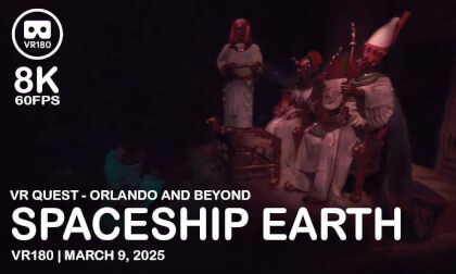 EPCOT - Spaceship Earth VR Video EPCOT - Spaceship Earth VR