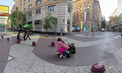PASEO AHUMADA - Hearth of the city in  Santiago Centro, Chile VR Video PASEO AHUMADA - Hearth of the city in  Santiago Centro, Chile VR