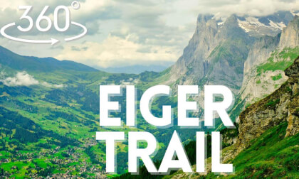 Eiger Trail 360° 8K | Grindelwald’s Iconic Alps Hike in VR