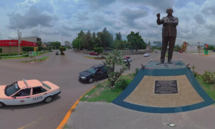 Monumento Lazaro Cárdenas en Huajuapan. VR Video Monumento Lazaro Cárdenas en Huajuapan. VR