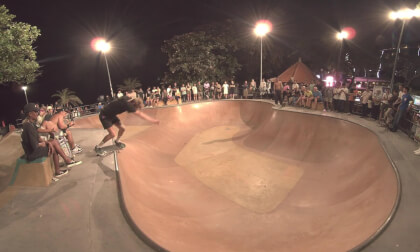 Bali Kuta Beach Skatepark . Skateboarding Bali Kuta Beach Skatepark . Skateboarding