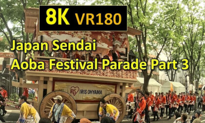 Japan Sendai  Aoba Festival Parade Part 3 Japan Sendai  Aoba Festival Parade Part 3