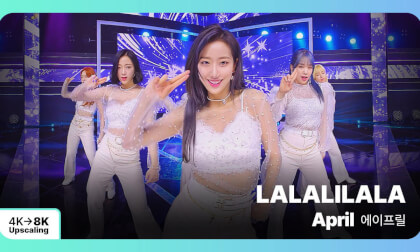 [8K Upscaling S3D] VENTA X -’THE SHOW’ : APRIL - LALALILALA