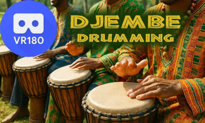 8K VR180 African Djembe Drumming & Dance 8K VR180 African Djembe Drumming & Dance