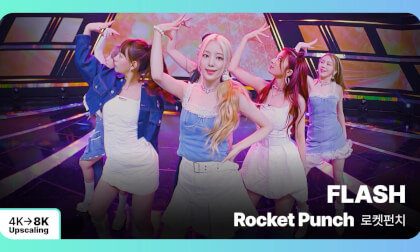 [8K Upscaling S3D] VENTA X -’THE SHOW’ : Weki Meki - Rocket Punch - FLASH