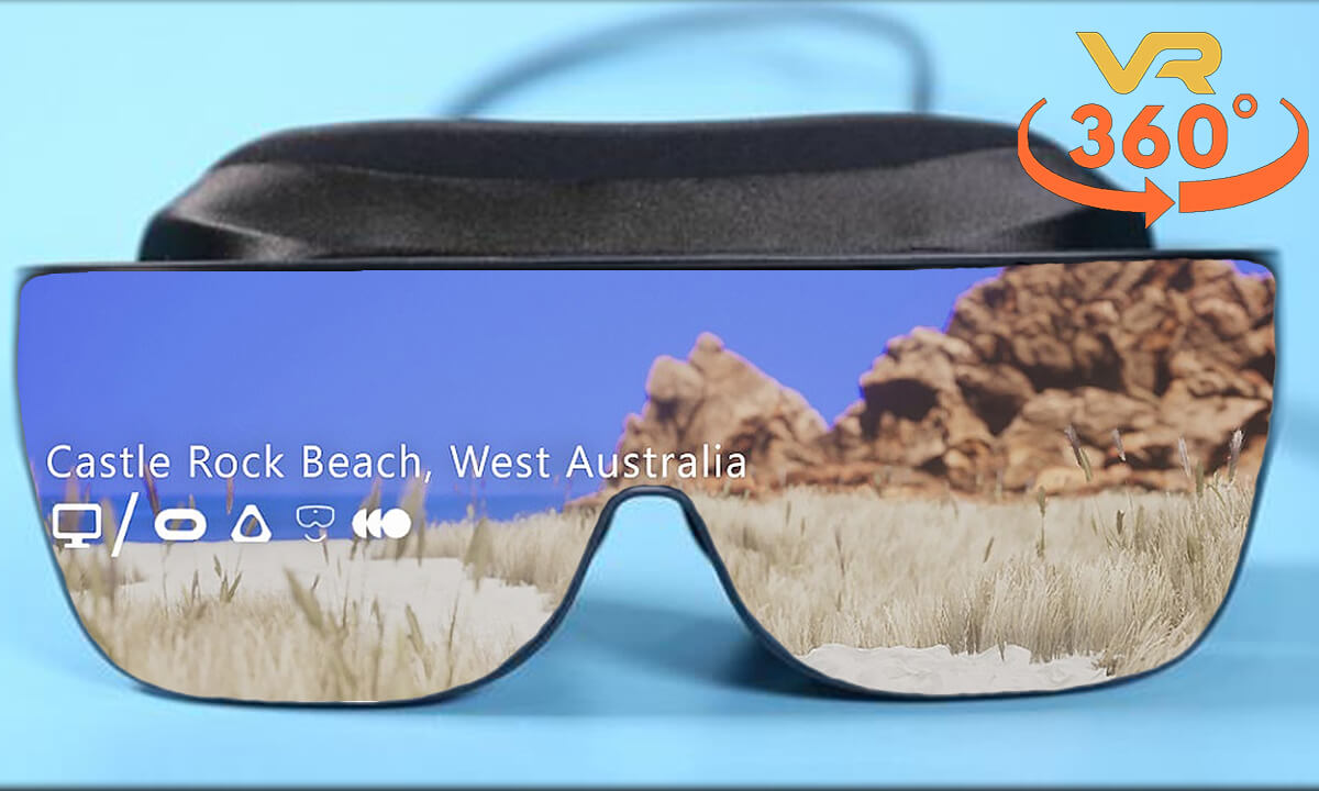 Castle Rock Beach, West Australia VR 360 8K