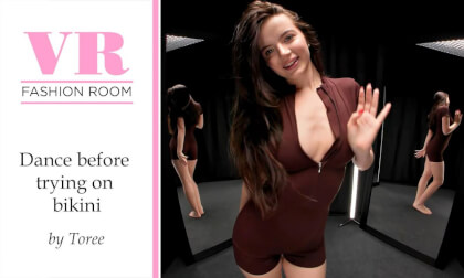 Toree Dancing in VR Fashion Room VR Video Toree Dancing in VR Fashion Room VR