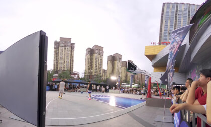 Jinlang&Lining Street Ball Tournament 1V1 VR Video Jinlang&Lining Street Ball Tournament 1V1 VR
