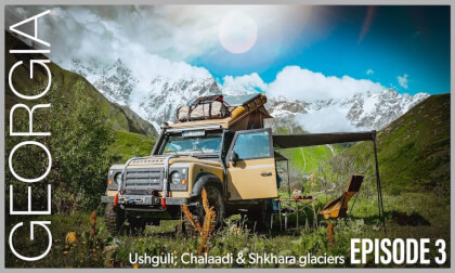 Chalaadi Glacier, Ushguli & Shkhara peak: Epic Drive Through Svaneti VR Video Chalaadi Glacier, Ushguli & Shkhara peak: Epic Drive Through Svaneti VR