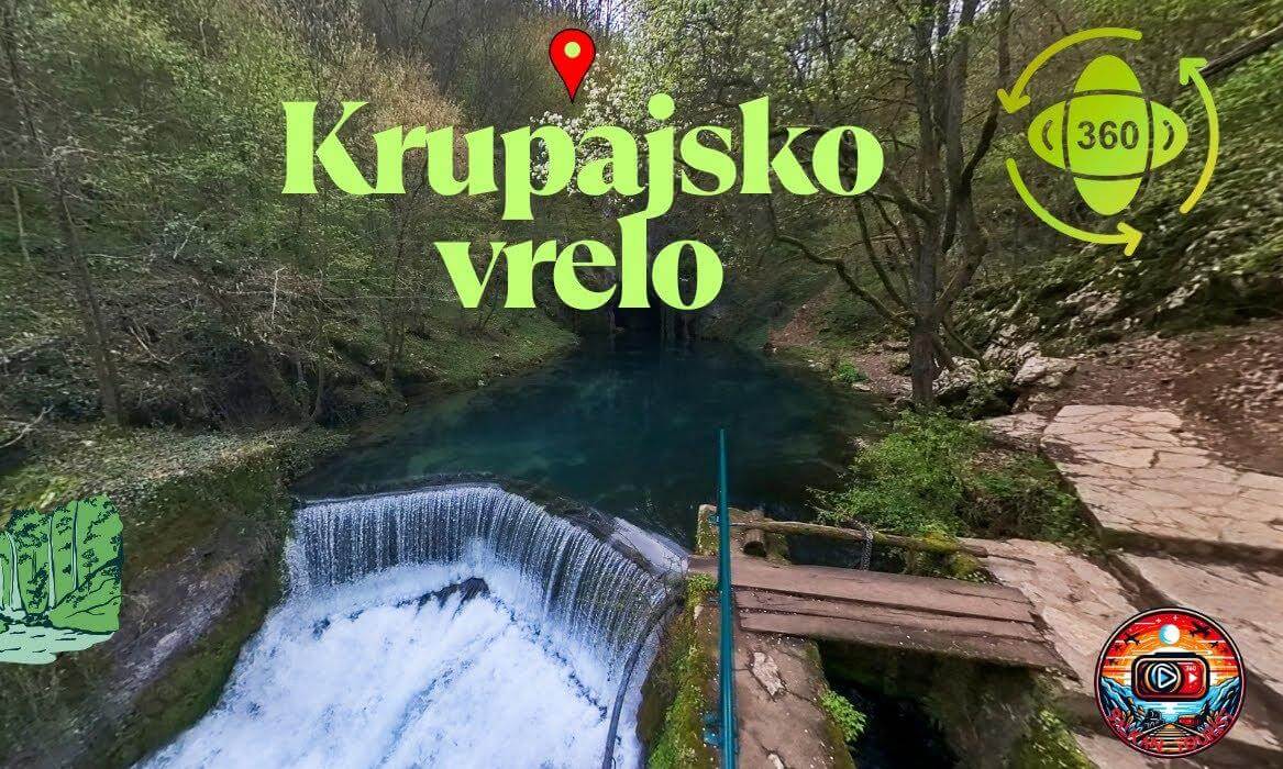 Krupajsko Vrelo Nature Reserve Krupajsko Vrelo Rezervat Prirode 360 video 4k Virtual Tour Serbia