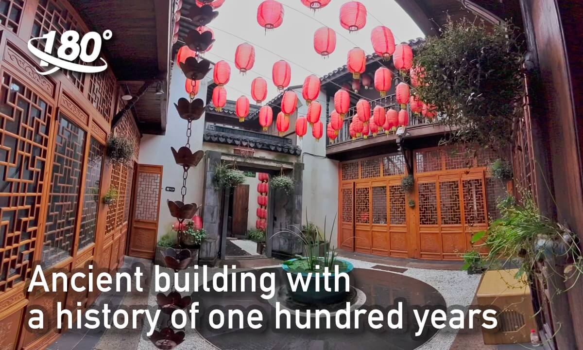 Ancient building with a history of one hundred years