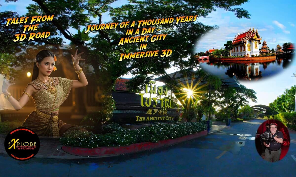 Journey of a Thousand Years in a Day -Ancient City in Immersive 3D