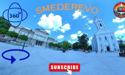 Smederevo city center  360 4k Virtual Tour VR Video Smederevo city center  360 4k Virtual Tour VR