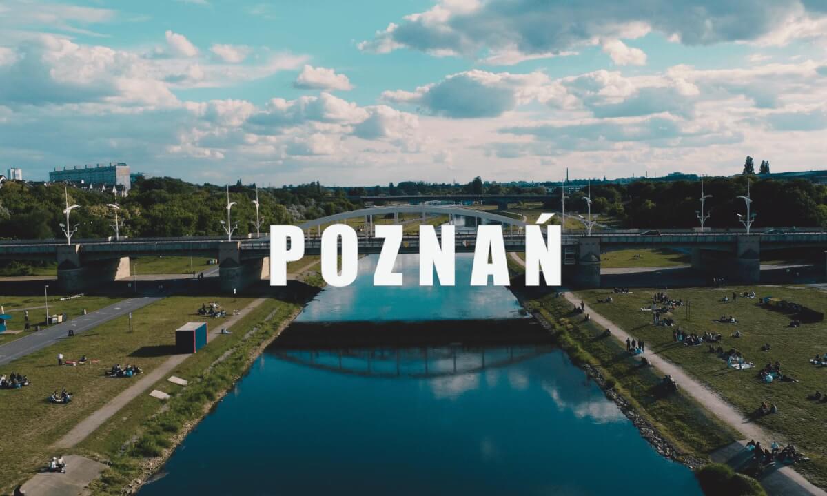 Drone fly | City of Poland POZNAŃ | Time for chill
