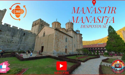 Manastir Manasija Despotovac - Manasija Monastery  Serbia 360 video 4k Virtual Tour VR Video Manastir Manasija Despotovac - Manasija Monastery  Serbia 360 video 4k Virtual Tour VR
