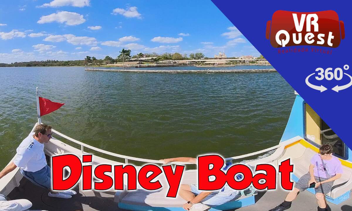 Boat to Magic Kingdom - Disney - vrquest - VR Video | DeoVR