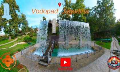 Waterfall Jagodina - Vodopad Jagodina Veštački vodopad u Aračlijskom potoku 360 video 4kVirtual Tour Waterfall Jagodina - Vodopad Jagodina Veštački vodopad u Aračlijskom potoku 360 video 4kVirtual Tour
