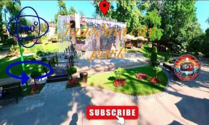 Jagodina city park  360 video 4k Virtual Tour Serbia Jagodina city park  360 video 4k Virtual Tour Serbia