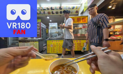 Haven’t you ever seen someone eat noodles with a camera before VR Video Haven’t you ever seen someone eat noodles with a camera before VR