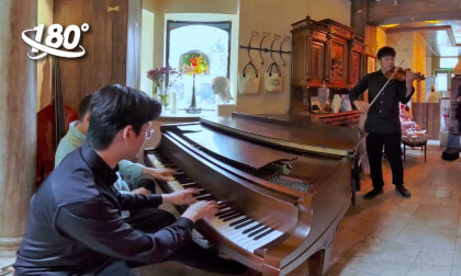 Piano, Violin Performance, Scent of a Woman Piano, Violin Performance, Scent of a Woman