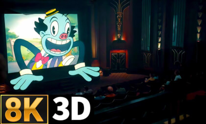 When a Cartoon Comes to Life: Meet Mr Ring-A-Ding VR Video When a Cartoon Comes to Life: Meet Mr Ring-A-Ding VR