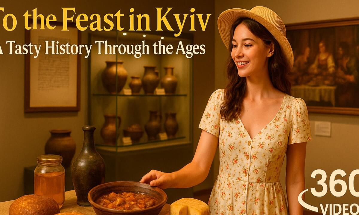 Insta 360 x4 To the Feast in Kyiv A Tasty History Through the Ages 360° Video