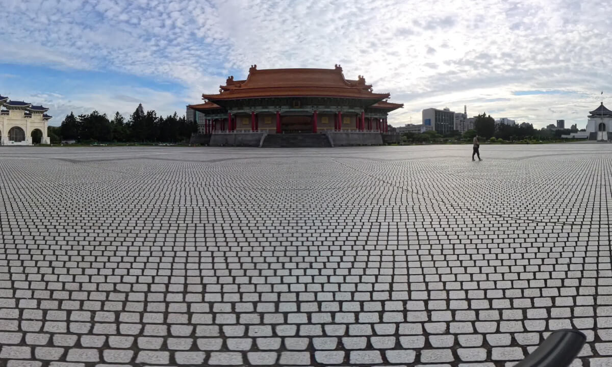 Chiang Kai-Shek Memorial Hall at Dawn 360VR: Taiwan’s Serene Taipei Landmark 中正紀念堂