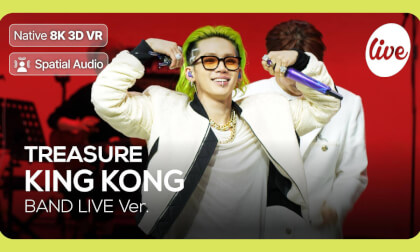 [8K S3D] VENTA X -’it’s Live’ : TREASURE - King Kong