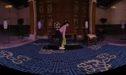 Elastic Band Hard Pull - Little Pepper Fat Burning Strategy Back Training Series - Episode 4 VR Video Elastic Band Hard Pull - Little Pepper Fat Burning Strategy Back Training Series - Episode 4 VR