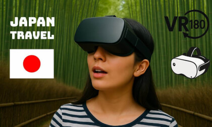Step Into Serenity: Kyoto's Arishiyama Bamboo Forest in VR 180 VR Video Step Into Serenity: Kyoto's Arishiyama Bamboo Forest in VR 180 VR