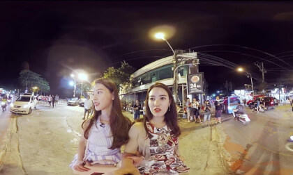 360 VR Tour] Boarding Pass in Thailand ep.5 food & night walk