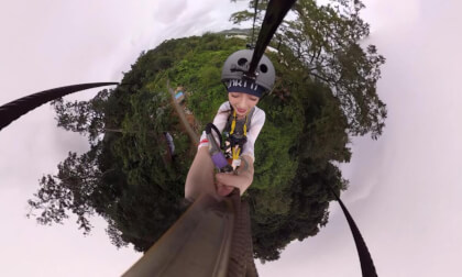 360 VR Tour] Boarding Pass in Thailand ep.6 zipline