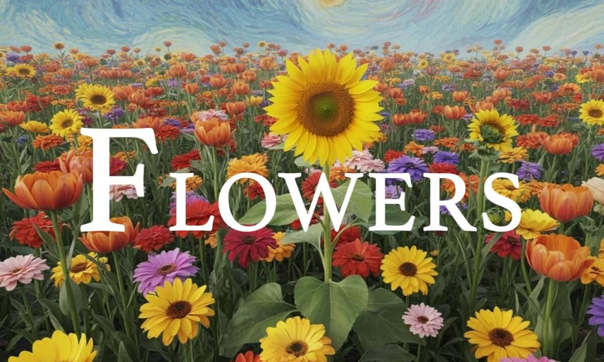 Flowers 4K – Relaxing Scenery & Hidden Gems with Calming Music