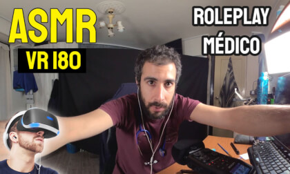 ASMR VR180 Espanol | ROLEPLAY Medico Dolor de Cabeza