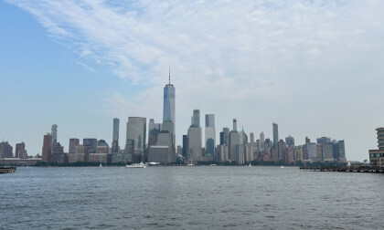 New York City Skyline Across Hudson River 3D VR 180